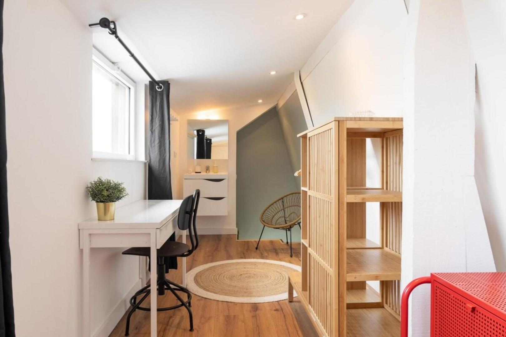 Marcq En Baroeul - Superb Apartment + Parking Exterior foto